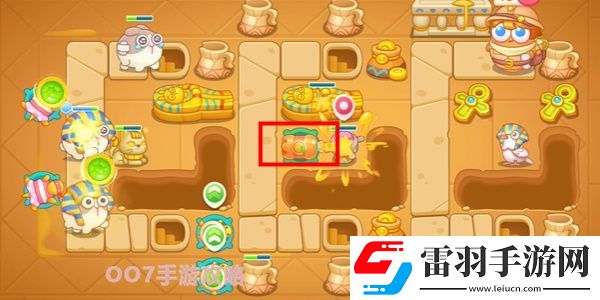 保衛蘿卜4法老歸來第18關攻略