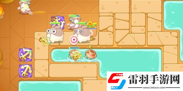 保衛(wèi)蘿卜4法老歸來第17關(guān)金蘿卜技巧