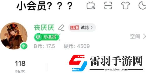 b站年度小會員怎么開通