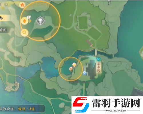 射雕梅塢搜奇寶藏圖全收集攻略