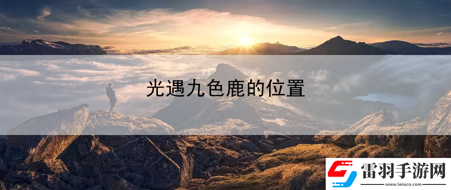 光遇九色鹿的位置