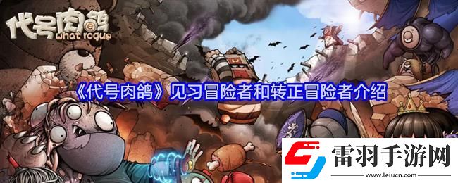 代號肉鴿見習冒險者和轉正冒險者介紹