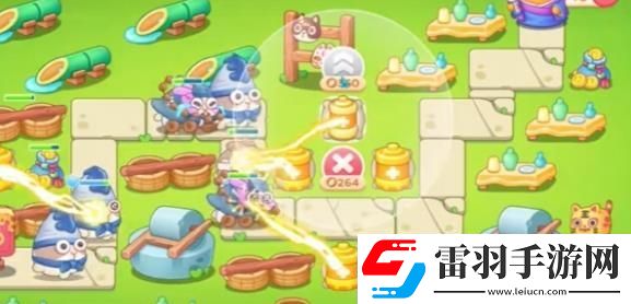 保衛蘿卜4浪漫七夕第一關怎么過