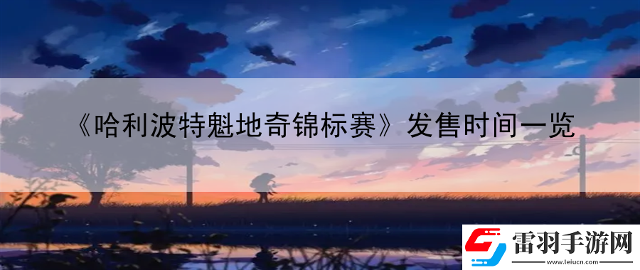 哈利波特魁地奇錦標賽發售時間一覽