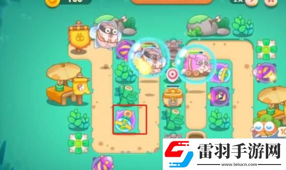 保衛蘿卜4臥兔藏龍第7關攻略