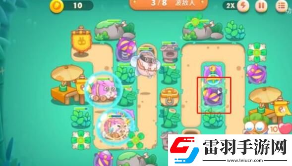 保衛蘿卜4臥兔藏龍第7關攻略