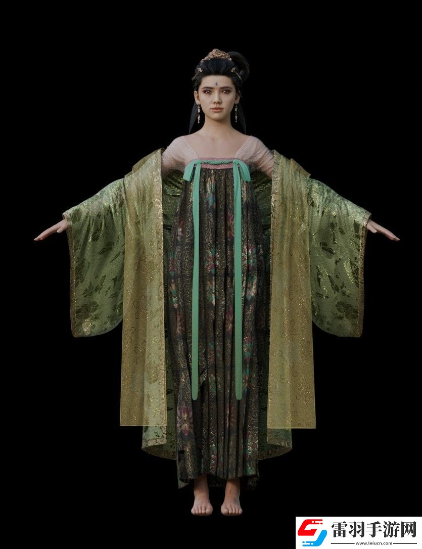 黑神話蜘蛛精二姐3D建模圖賞赤足起舞非常吸睛