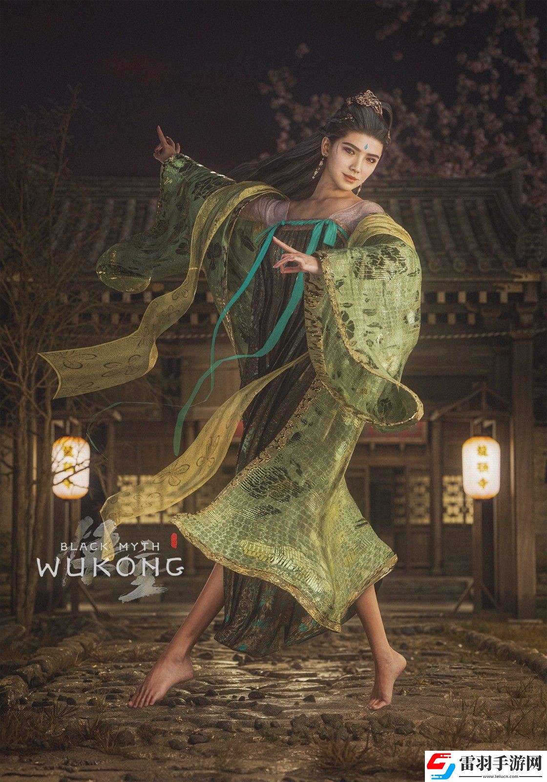 黑神話蜘蛛精二姐3D建模圖賞赤足起舞非常吸睛