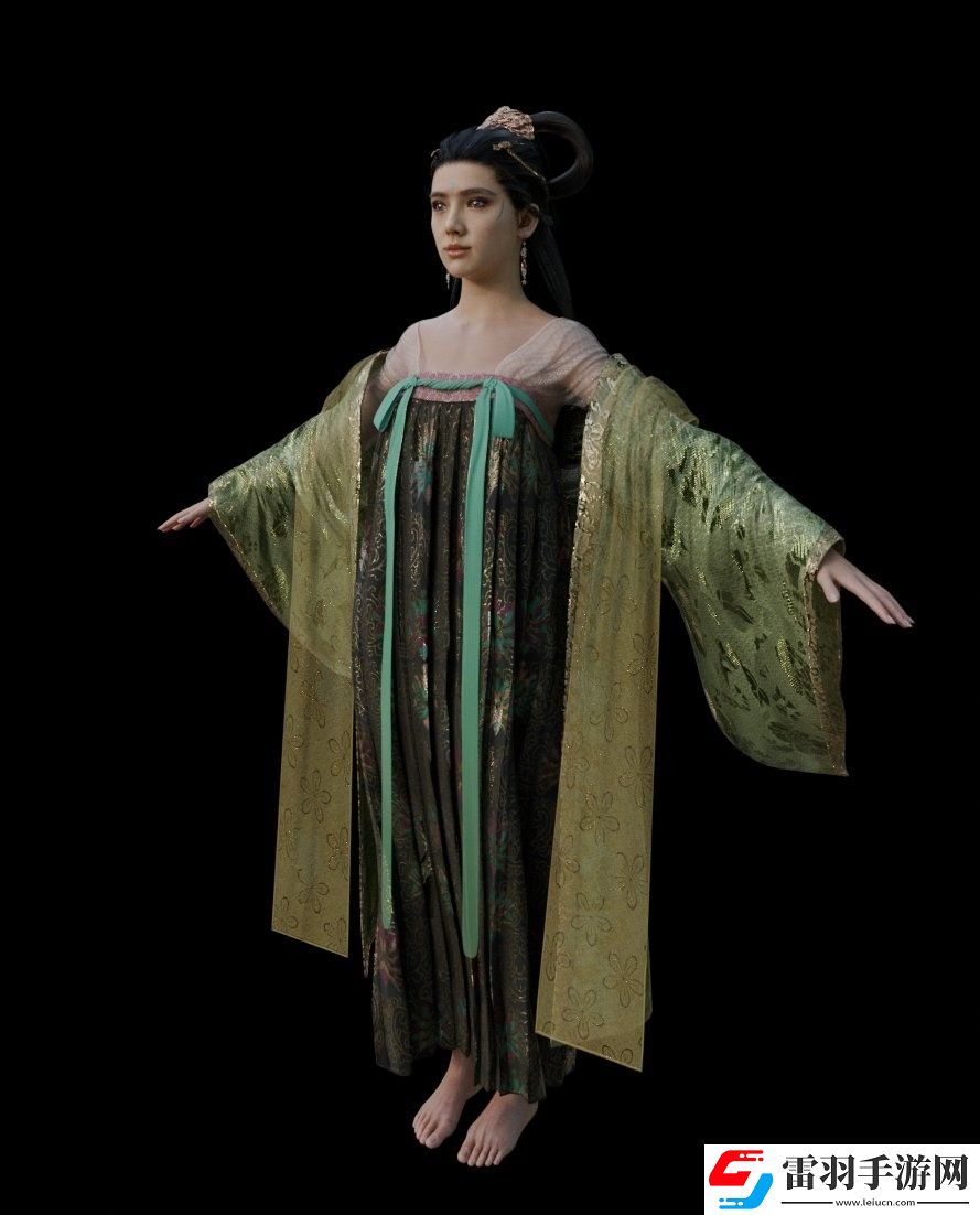 黑神話蜘蛛精二姐3D建模圖賞赤足起舞非常吸睛