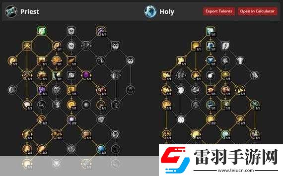 魔獸世界懷舊服牧師天賦怎么加點牧師天賦加點介紹