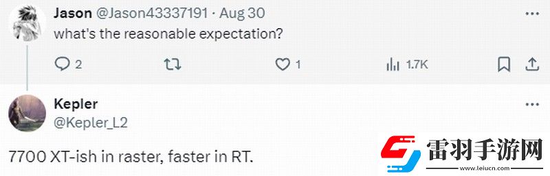 曝PS5Pro性能接近7700XT顯卡但光追性能略快