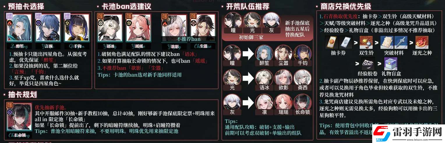 歸龍潮新手開局開荒流程攻略