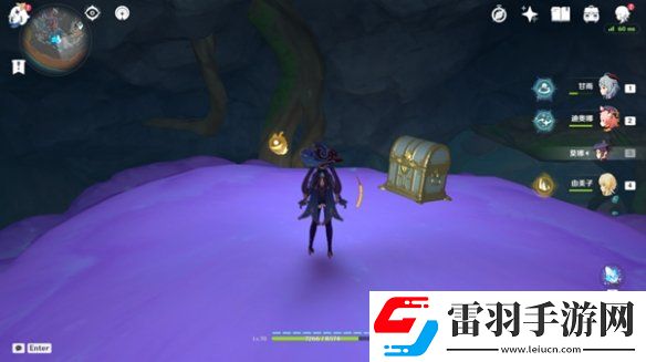 原神地下礦區寶箱怎么開