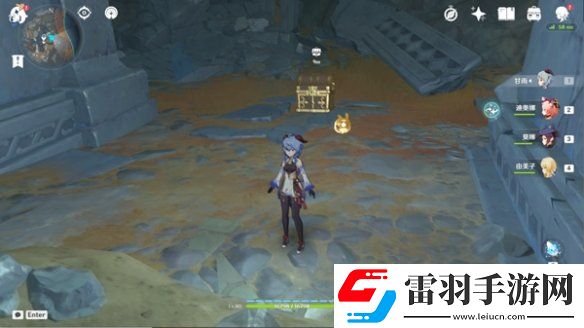 原神地下礦區寶箱怎么開