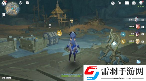 原神地下礦區寶箱怎么開