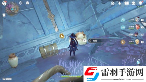 原神地下礦區寶箱怎么開