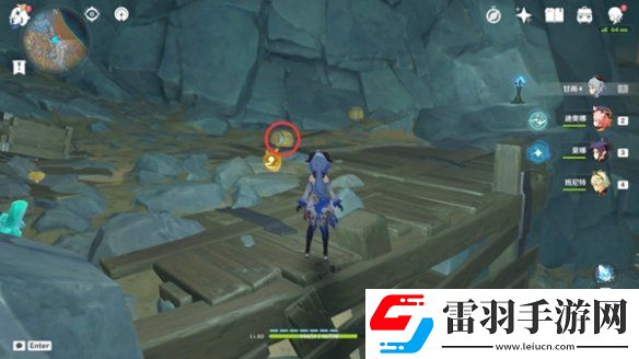 原神地下礦區寶箱怎么開