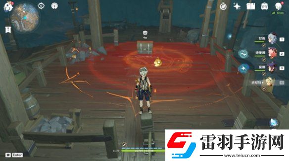 原神地下礦區寶箱怎么開