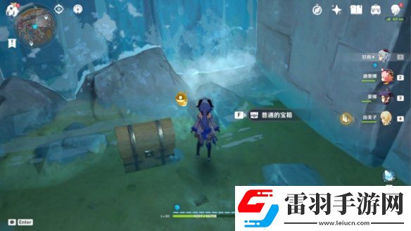 原神地下礦區寶箱怎么開