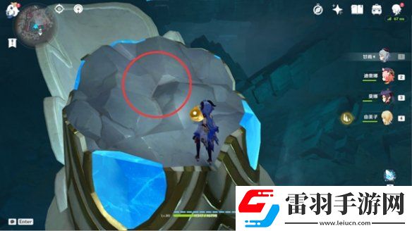 原神地下礦區寶箱怎么開