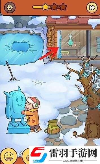 腦洞大偵探怎么通過雪地玩鬧怎么找到魚