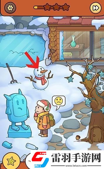 腦洞大偵探怎么通過雪地玩鬧怎么找到魚