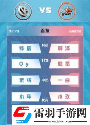 2022王者榮耀kpl夏季賽6月10日首發名單介紹