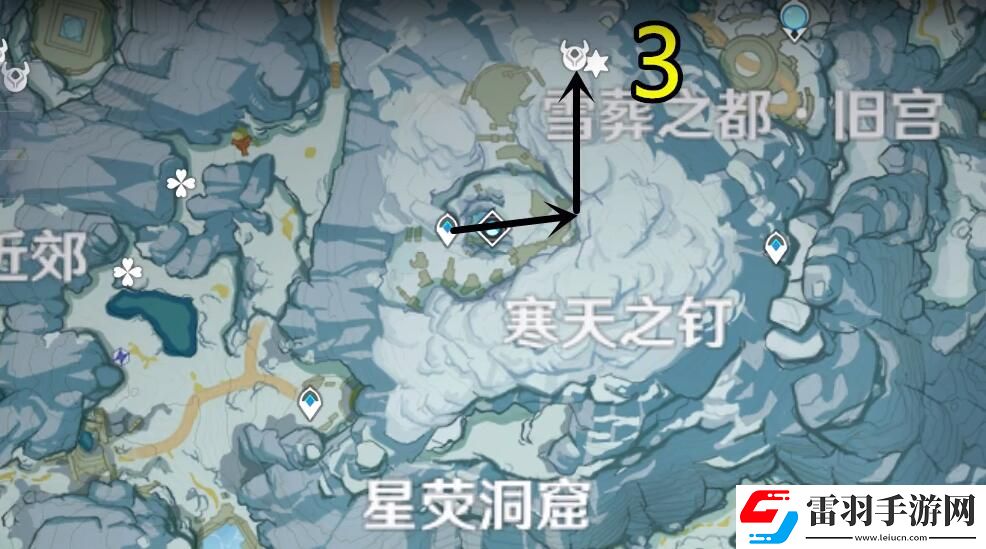 原神星銀礦石分布圖