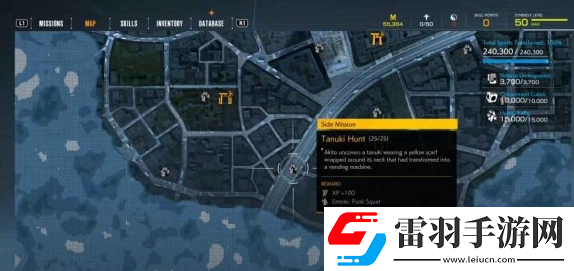 幽靈線東京代山神社貍貓位置