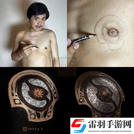 神奇激凸變身DOTA盾牌！泰國低成本COS小哥新作賞