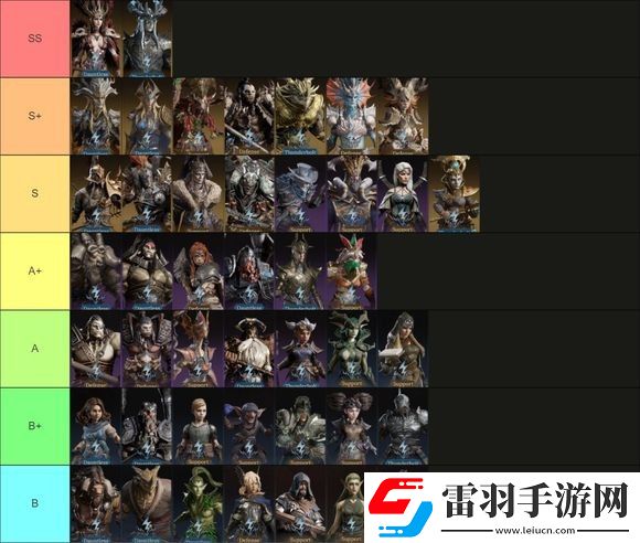 龍息神寂全職業推薦天梯表