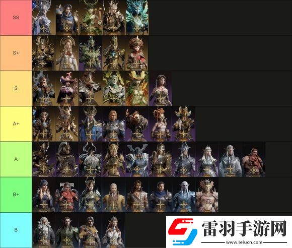 龍息神寂全職業推薦天梯表