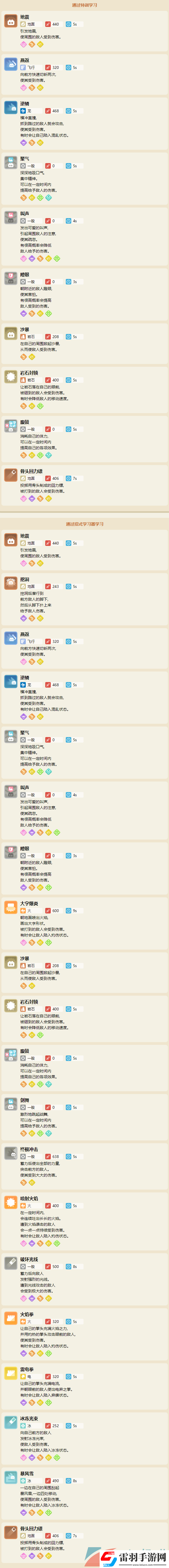 寶可夢大探險嘎啦嘎啦屬性技能怎么樣