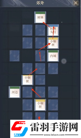 如鳶丹陽據點重建路線分析