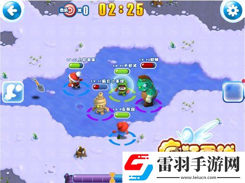 瘋狂雪球明日開測Q版休閑玩法前瞻