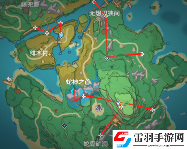 原神5.0鬼兜蟲采集路線2024鬼兜蟲在哪里采集