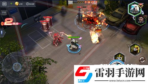 PVP和PVE同步燃燒樂卓網絡超能戰線射心跳