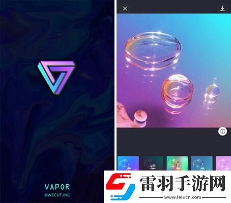 VaporCam蒸汽波相機app使用方法介紹