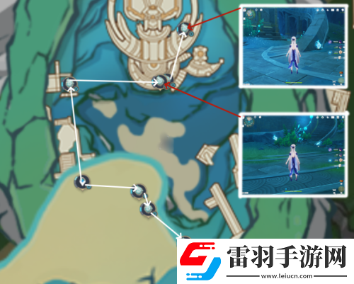 原神4.2蒼晶螺收集路線