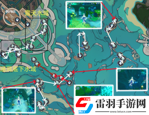 原神4.2蒼晶螺收集路線
