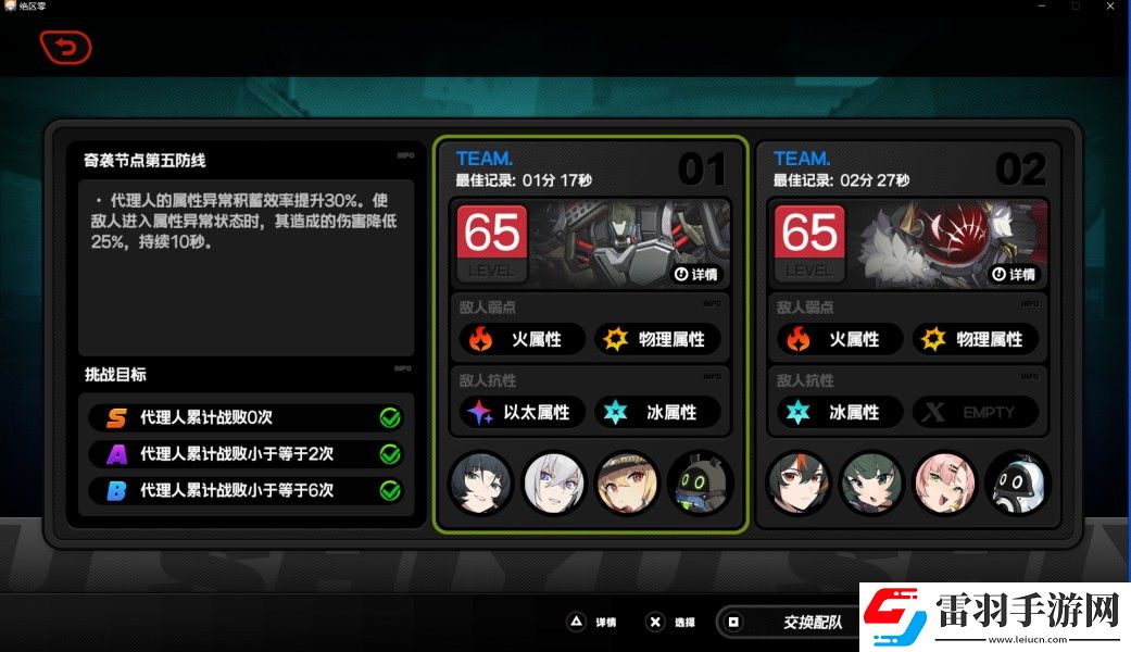 絕區(qū)零奇襲節(jié)點(diǎn)5快速通關(guān)技巧