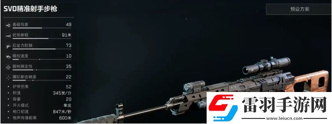 三角洲行動露娜武器怎么選擇