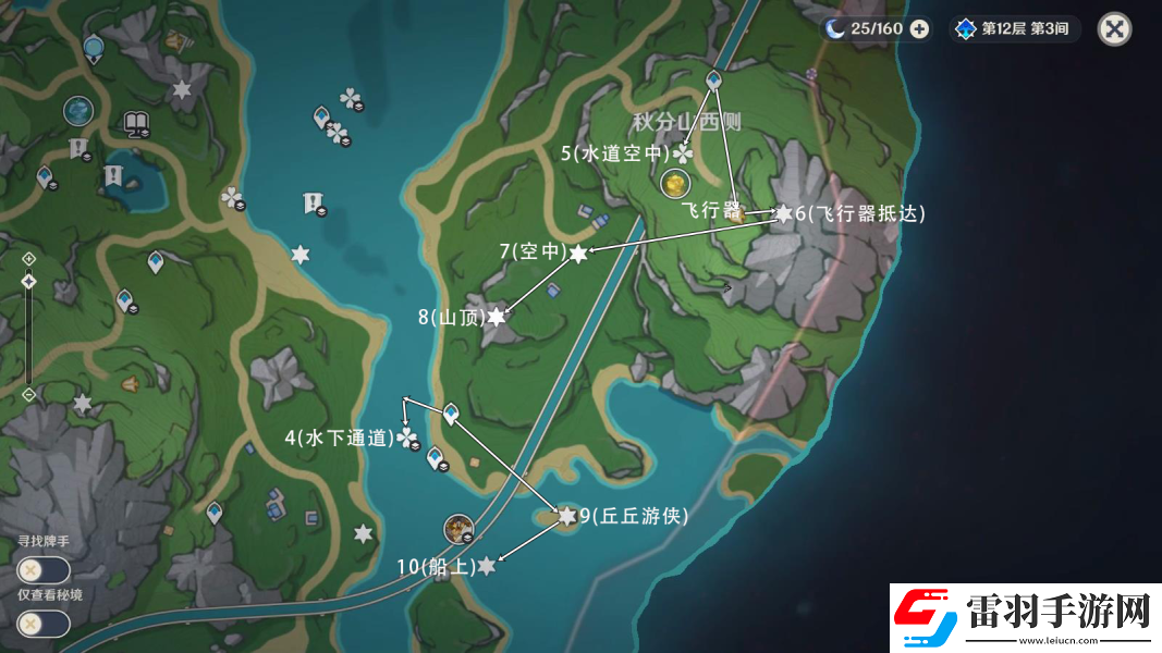 原神水神瞳四獲得步驟