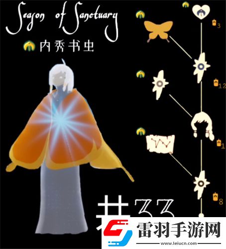 光遇圣島季蝴蝶斗篷怎么獲得兌換多少蠟燭