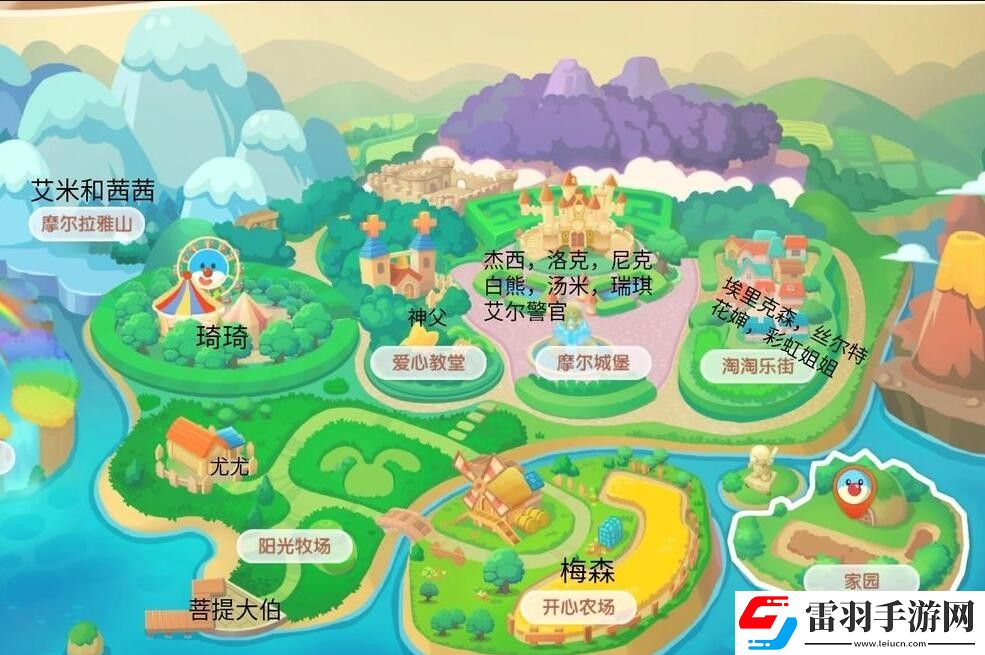 摩爾莊園杰西刷新地點分析