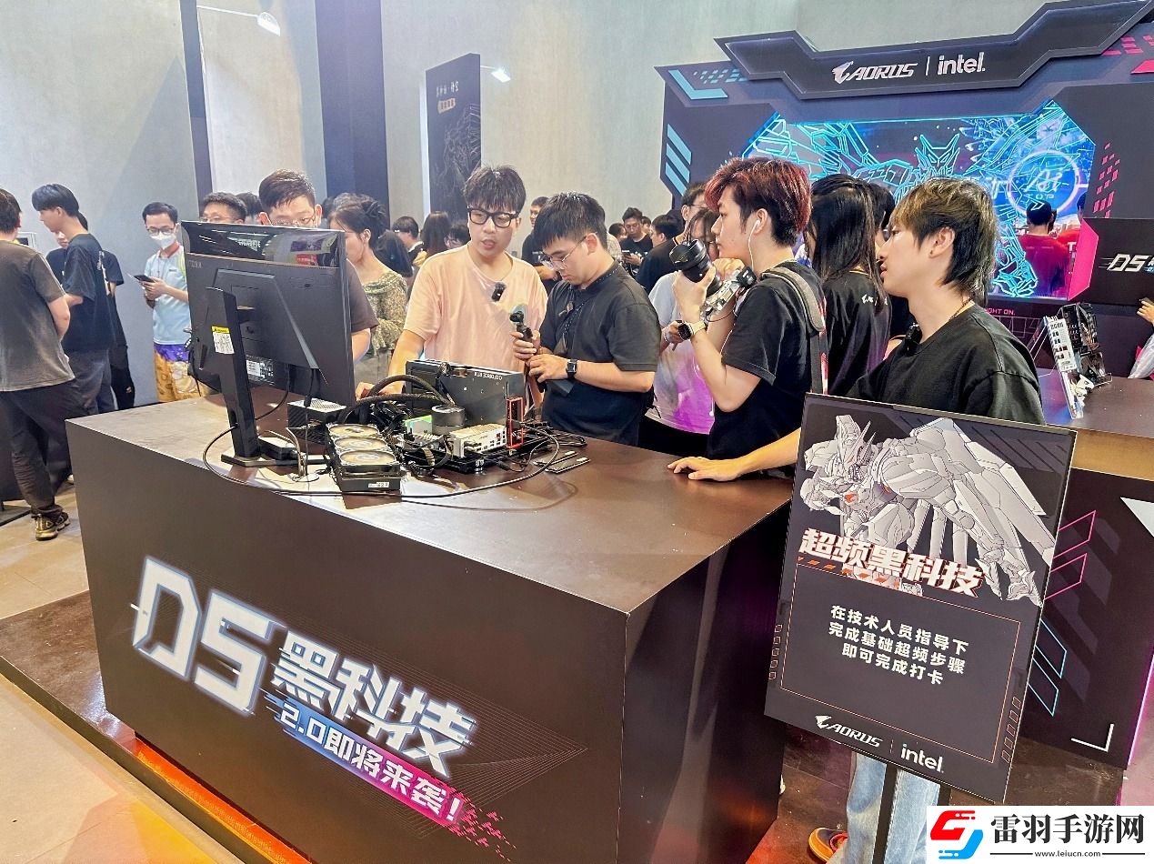 技嘉攜intel廣州秀肌肉