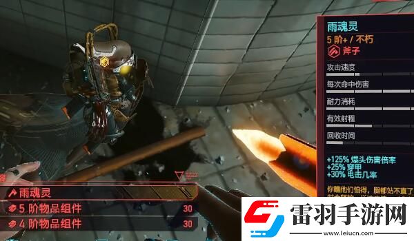賽博朋克2077雨魂靈怎么獲得