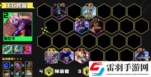 云頂之弈神諭索拉卡陣容攻略