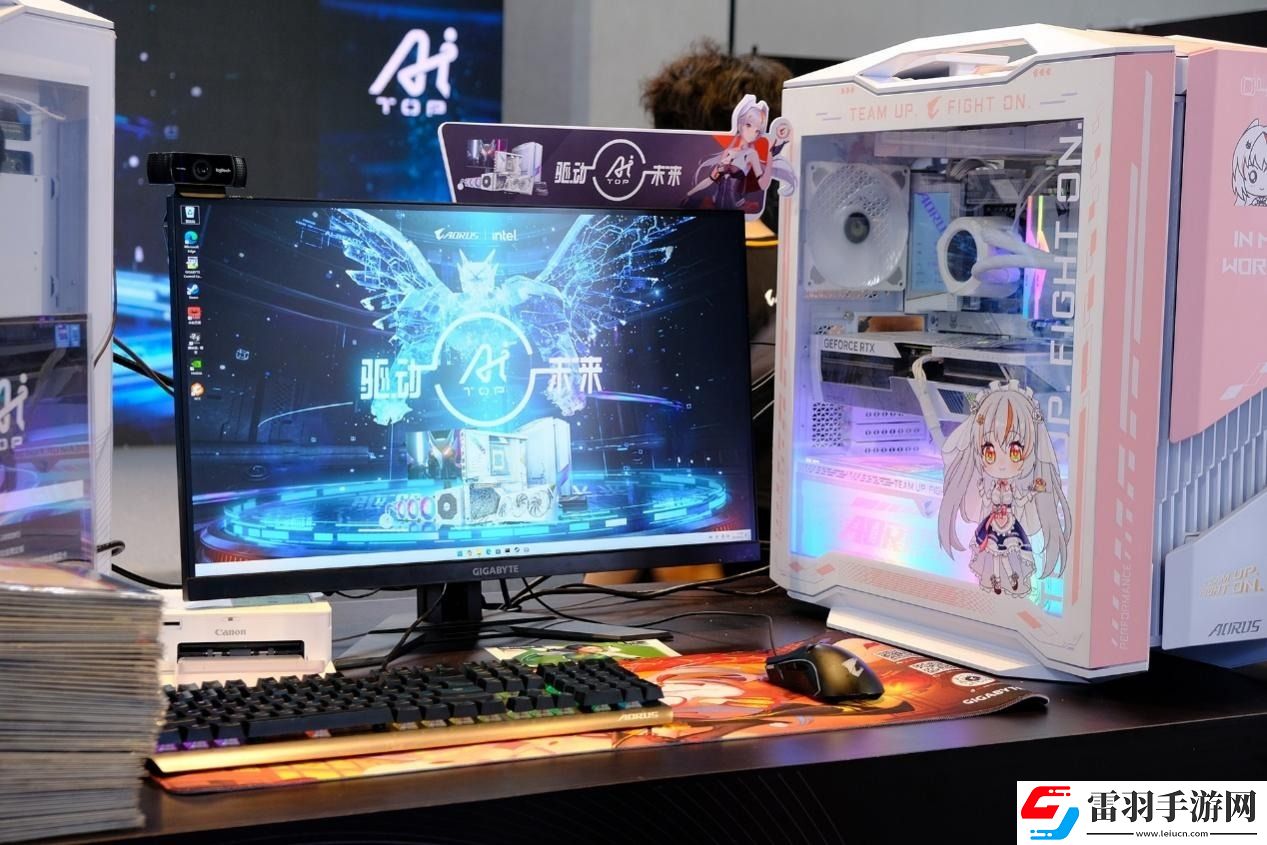 技嘉攜intel廣州秀肌肉