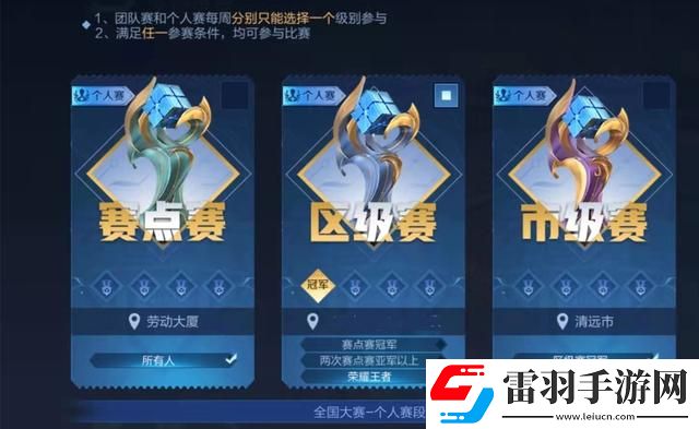 王者榮耀賽點級冠軍